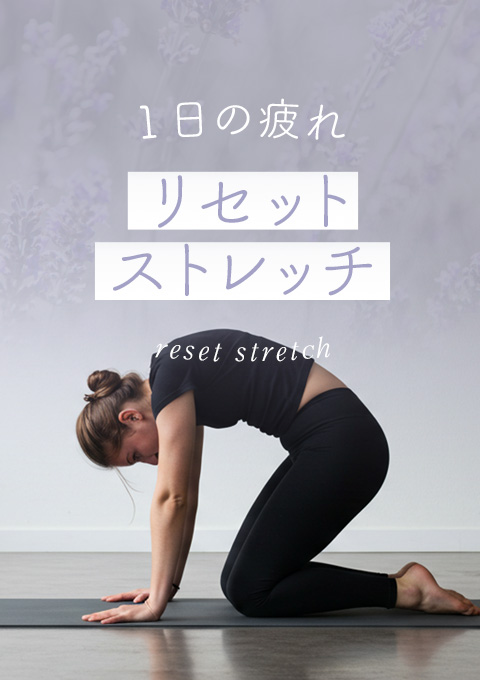 １日の疲れリセットストレッチ