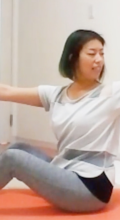 ＜21 3/31開催クラス＞ピラティス〜姿勢改善〜