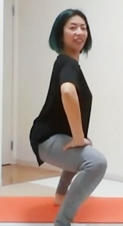 ＜21/4/26開催クラス＞ピラティス〜美尻〜 （30分）／カオリン